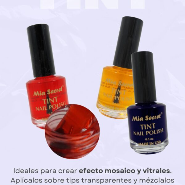 TINT NAIL POLISH - Esmalte para vitrales o mosaicos