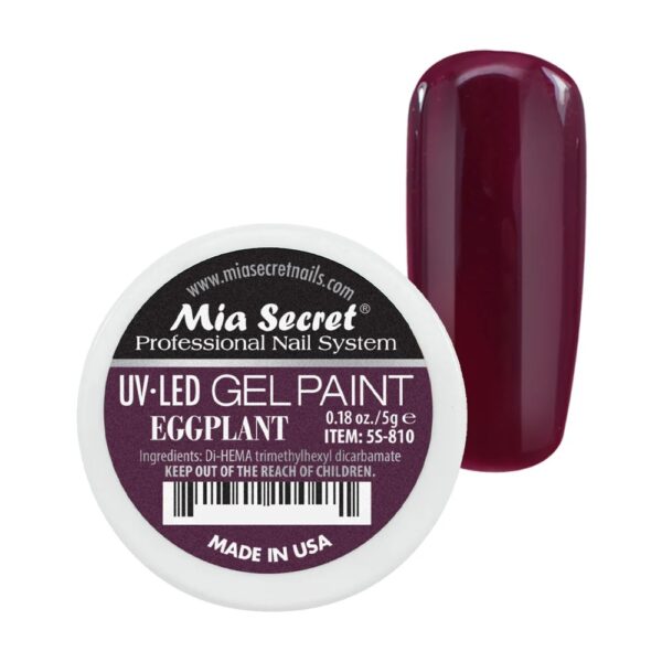 UV-LED / EGGPLANT / GEL PAINT