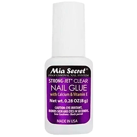 Amazon.com: Mia Secret 3 pack (½ oz.) Brush On Clear Nail Gel Resin - Glues  crystals : Beauty & Personal Care