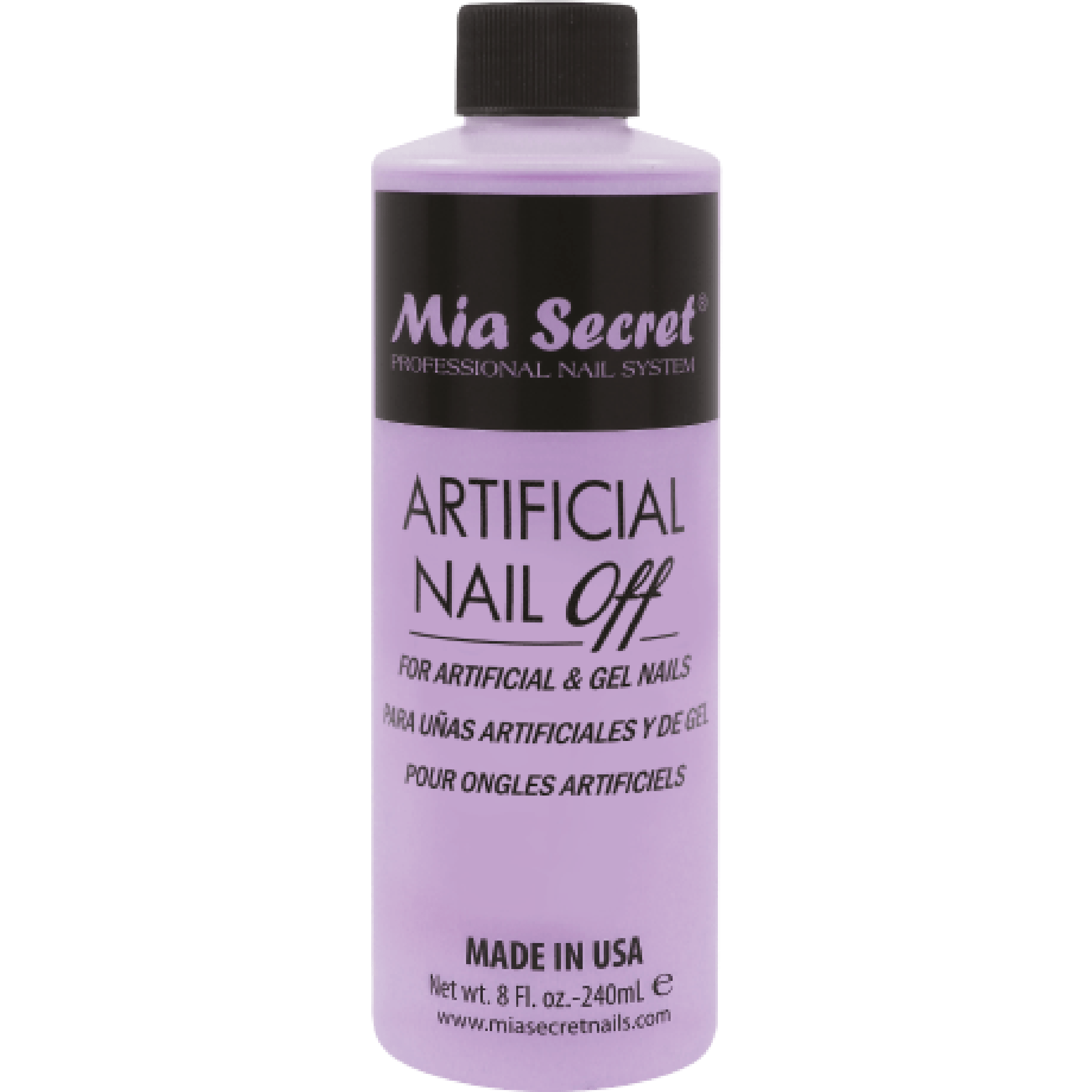 Artificial Nail Off 8oz Para Uñas Artificiales Y En Gel • Mia Secret