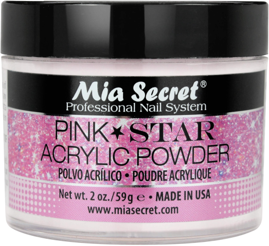 STAR PINK ACRYLIC POWDER 2 OZ