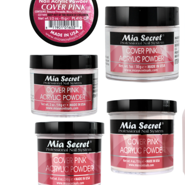 COVER PINK – Polvo acrílico para cobertura