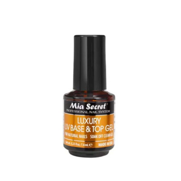 LUXURY BASE & TOP GEL para semi - 1/4 Oz