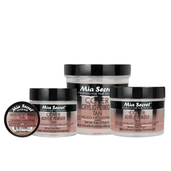 COVER TAN ACRYLIC POWDER– Polvo acrílico para cobertura